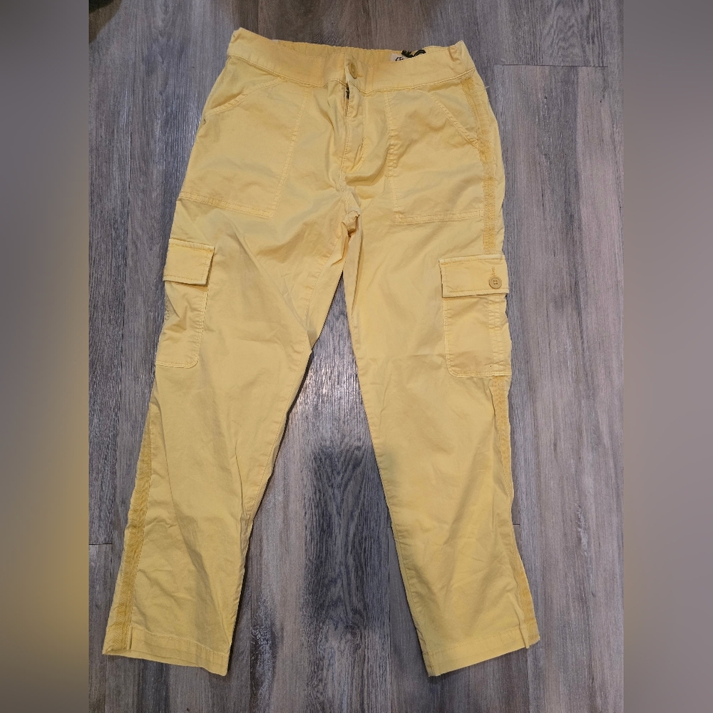 Cosmic Blue Love Capri Pants Size 28